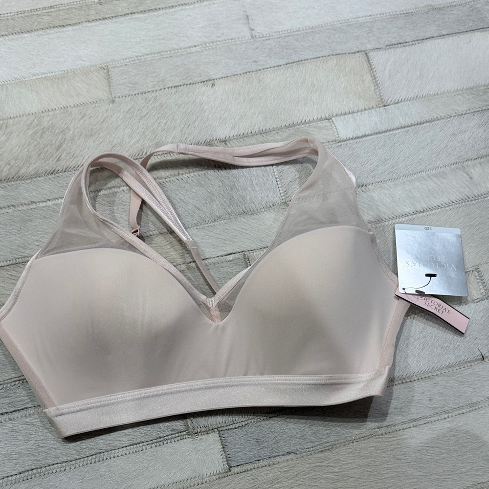Victoria's Secret Blush Mesh sport  Bra